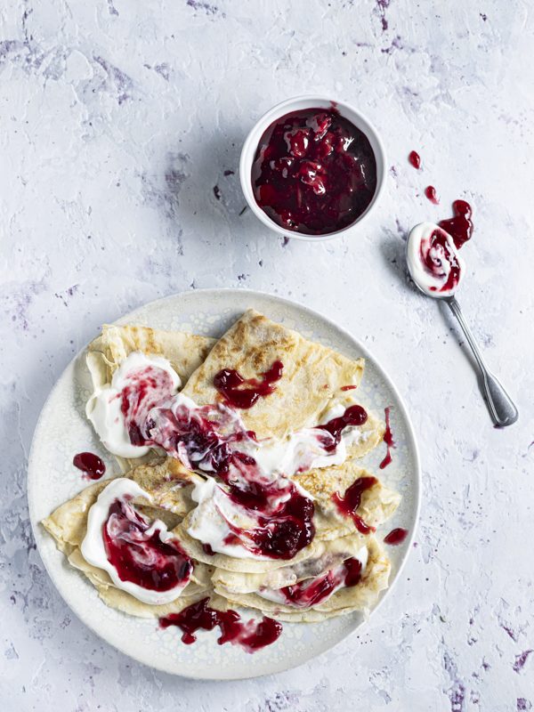 Ręcznie malowane tło Candy Shop